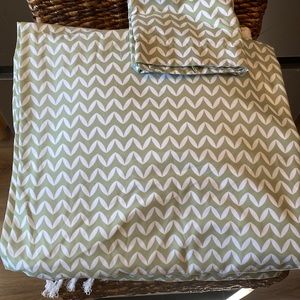 Chislom Microfiber Twin Duvet Set